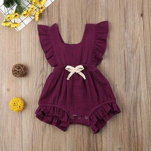 Baby Girls Romper Bodysuit